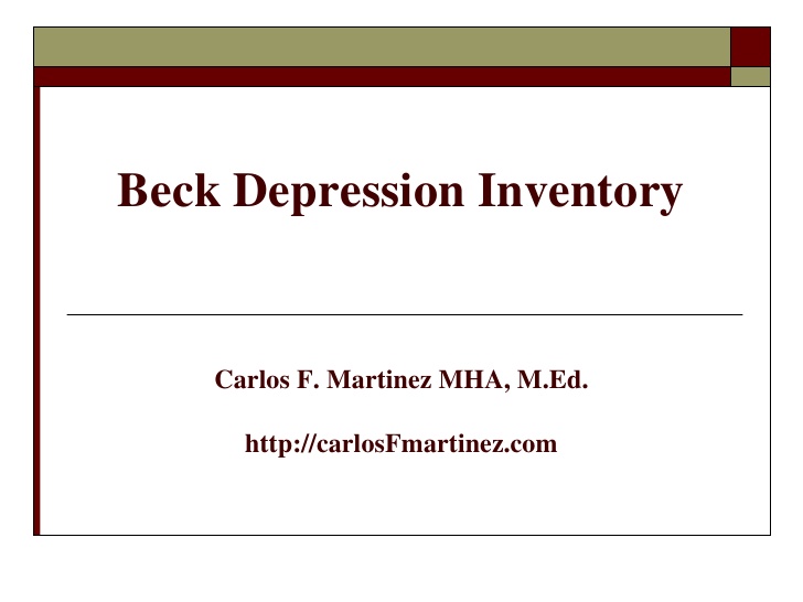 Beck anxiety inventory pdf printable